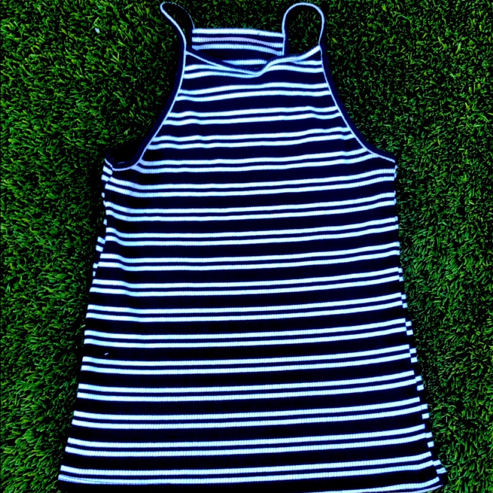 Striped tank-top